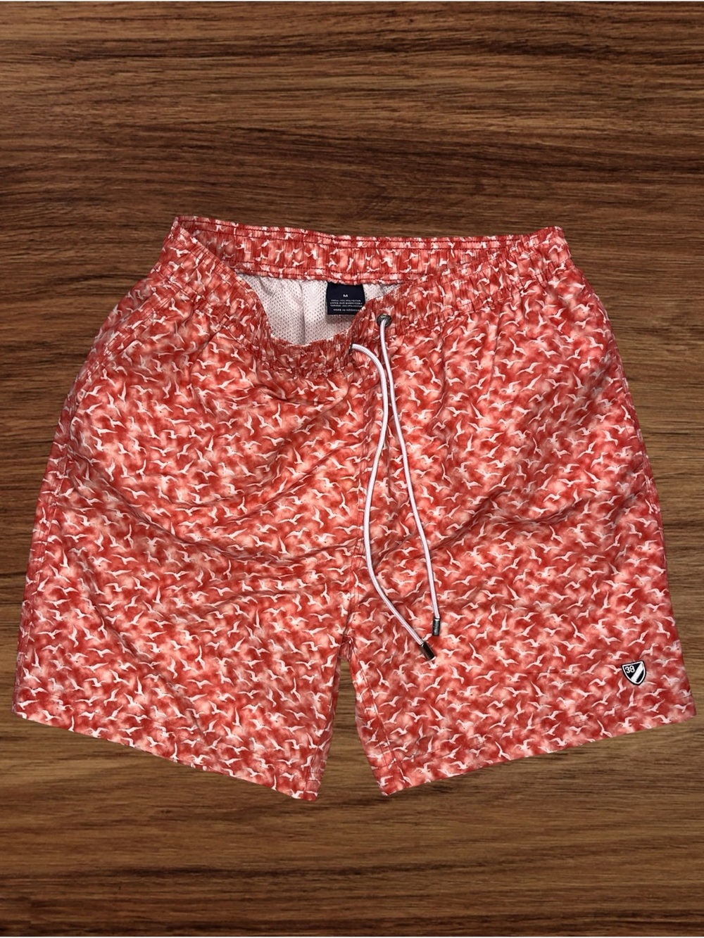 Cremieux Swimwear Men’s 6” Seagull Swim Trunks. Medium
